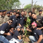 ITBP raising day Tree plantation Royal Enfield Ride